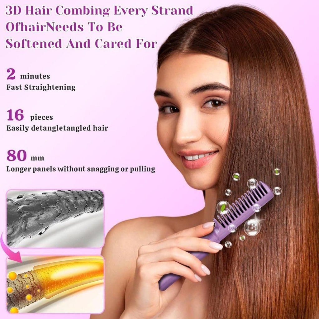 🔥 Meneflix Portable Mini Hair Straightener – Cordless, Rechargeable & Travel-Ready! 💇‍♀️✨