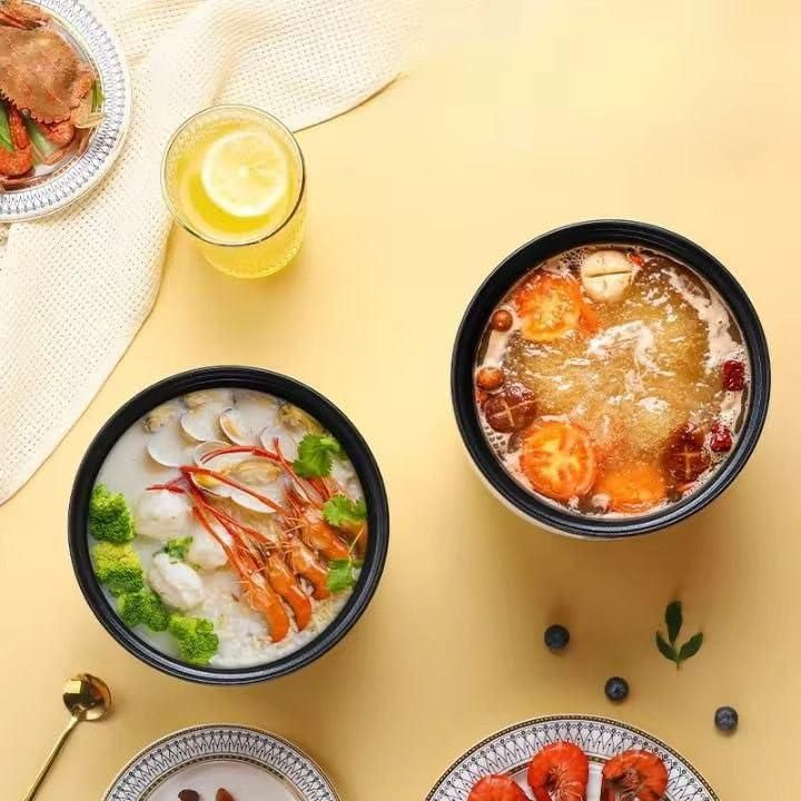 🍲 Electric Mini Cooking Pot – Your 4-in-1 Kitchen Essential!