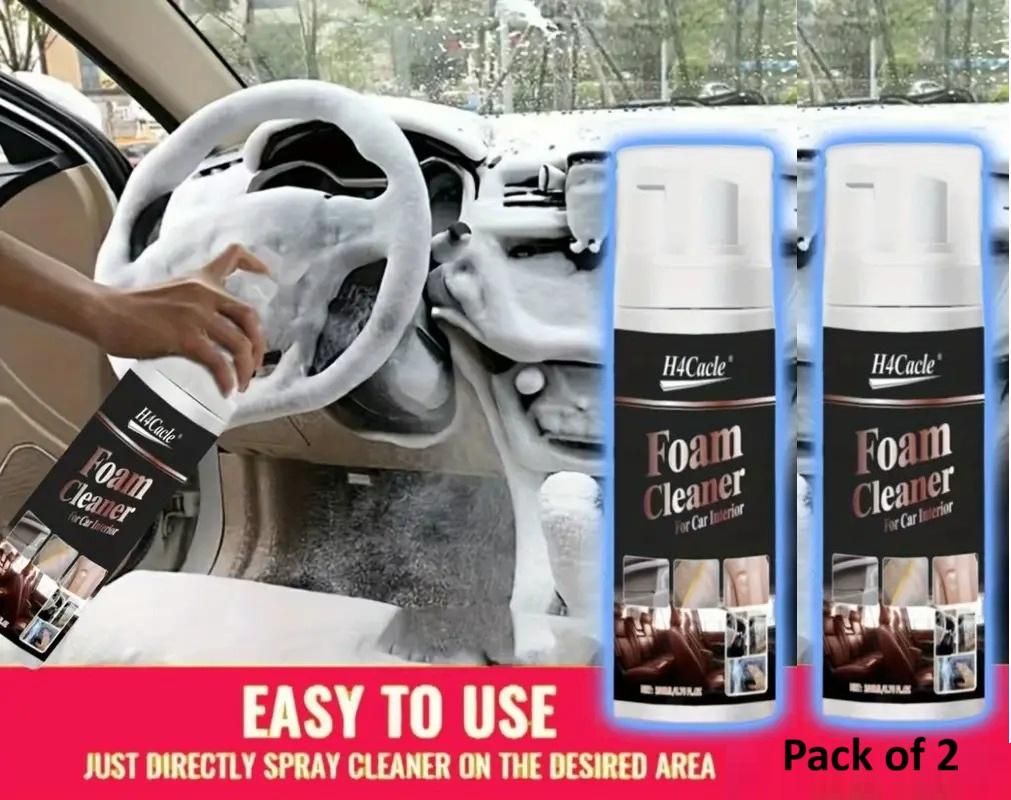 Powerful Foam Cleaner for a Spotless Car – Pack of 2