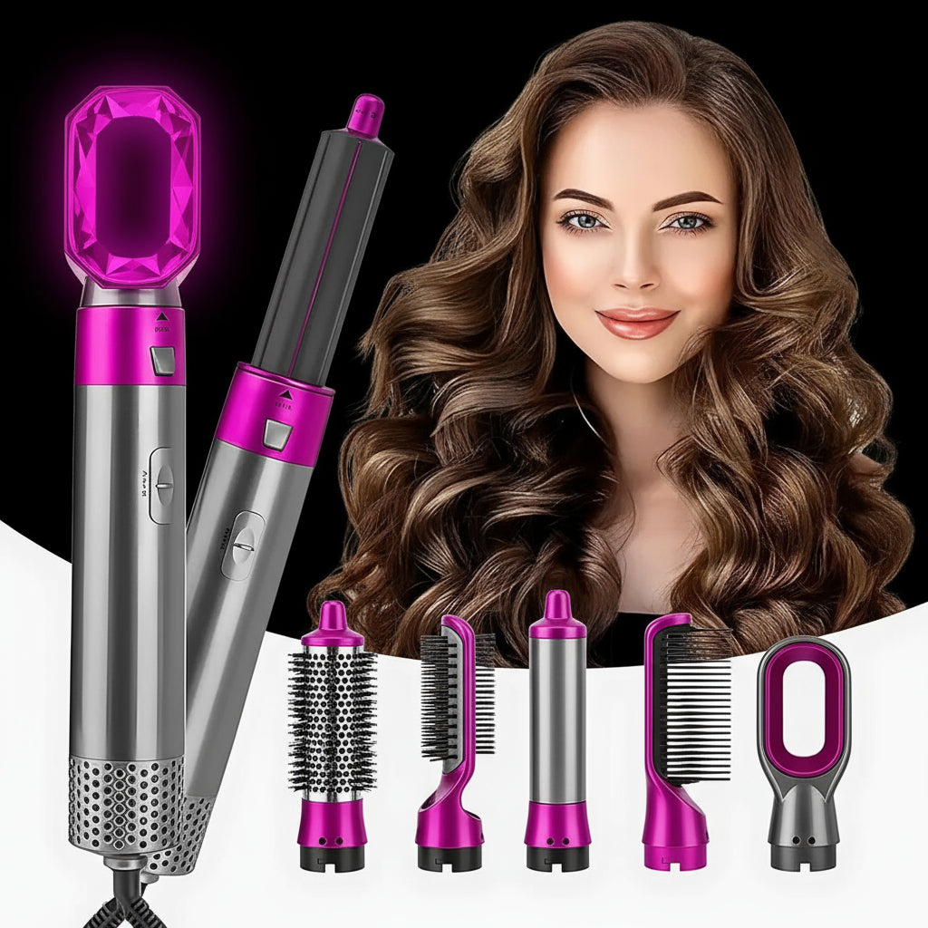 💖 5-in-1 Multifunctional Hair Dryer & Styling Tool 💖
